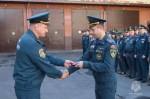 В День офицера России и ко Дню Государственного флага Российской Федерации в Туле наградили спасателей