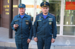В День офицера России и ко Дню Государственного флага Российской Федерации в Туле наградили спасателей