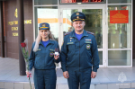 В День офицера России и ко Дню Государственного флага Российской Федерации в Туле наградили спасателей