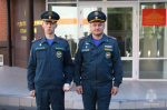 В День офицера России и ко Дню Государственного флага Российской Федерации в Туле наградили спасателей
