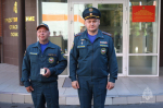 В День офицера России и ко Дню Государственного флага Российской Федерации в Туле наградили спасателей
