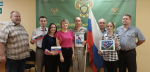 Сотрудники Приокского управления Росприроднадзора организовали мероприятие, приуроченное к празднованию Дня Государственного флага РФ