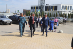 Дмитрий Миляев принял участие в торжественных мероприятиях, посвященных Дню знаний