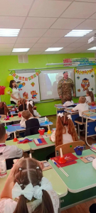 Константин Кузнецов провел Урок Мужества в родном лицее