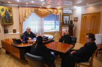 Встреча с членами Коллегии Синодального отдела по монастырям и монашеству