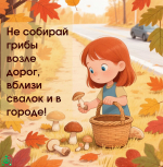 Информация по профилактике отравлений несовершеннолетних грибами в сезон активного сбора