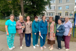 Анастасия Дементьева приняла участие в празднике на Славянском бульваре