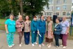Анастасия Дементьева приняла участие в празднике на Славянском бульваре