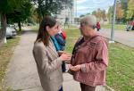 Анастасия Дементьева приняла участие в празднике на Славянском бульваре