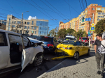 Жуткая авария произошла у Центрального парка Тулы
