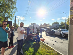 Жуткая авария произошла у Центрального парка Тулы