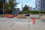 Масштабный ремонт трамвайных путей в Туле: фоторепортаж