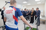Валентина Матвиенко и Дмитрий Миляев приняли участие в открытии филиала Центра высокотехнологичного протезирования в Туле