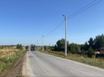 На Синетулицком шоссе в Туле появилось уличное освещение