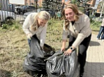 Уборка территории ко Дню города