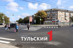 В Туле появился первый диагональный пешеходный переход