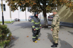 Пожарно-тактическое занятие Росгвардии и МЧС России прошло в Туле