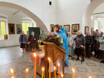 Престольный праздник в восстанавливающемся храме
