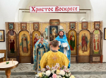 Престольный праздник в восстанавливающемся храме