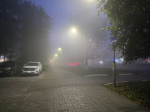 Аномально плотный туман поглотил Тульскую область