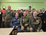 В Одоеве прошёл урок мужества, приуроченный ко Дню воссоединения Донецкой Народной Республики, Луганской Народной Республики, Запорожской и Херсонской областей с Российской Федерацией