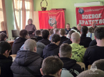 В Одоеве прошёл урок мужества, приуроченный ко Дню воссоединения Донецкой Народной Республики, Луганской Народной Республики, Запорожской и Херсонской областей с Российской Федерацией
