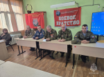 В Одоеве прошёл урок мужества, приуроченный ко Дню воссоединения Донецкой Народной Республики, Луганской Народной Республики, Запорожской и Херсонской областей с Российской Федерацией