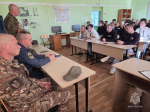 В Одоеве прошёл урок мужества, приуроченный ко Дню воссоединения Донецкой Народной Республики, Луганской Народной Республики, Запорожской и Херсонской областей с Российской Федерацией