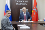 Дмитрий Миляев доложил Дмитрию Патрушеву о ходе сезонных полевых работ в Тульской области