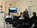 Сотрудники МЧС России провели открытый урок в Социально-реабилитационном центре для несовершеннолетних