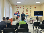 Сотрудники МЧС России провели открытый урок в Социально-реабилитационном центре для несовершеннолетних