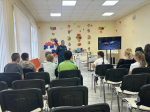 Сотрудники МЧС России провели открытый урок в Социально-реабилитационном центре для несовершеннолетних