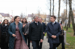 В Суворове открыли детский парк после благоустройства