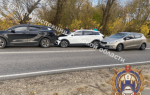 В массовом ДТП в Киреевском районе пострадали женщина и маленький ребенок