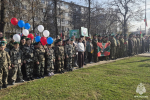 Сотрудники МЧС России приняли участие в открытии мемориальных плит, посвящённых героизму пограничников