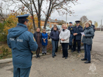 Безопасность под контролем: сотрудники МЧС России провели учения в суде и урок в школе Одоевского района