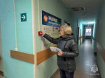 Безопасность под контролем: сотрудники МЧС России провели учения в суде и урок в школе Одоевского района