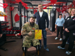Дмитрий Андросов принял участие в открытии спортзала для ветеранов СВО