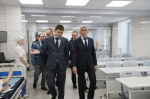 Дмитрий Миляев осмотрел объекты в Узловском районе