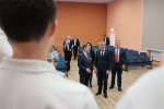 Дмитрий Миляев осмотрел учреждения образования в Узловой