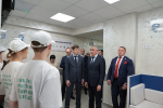 Дмитрий Миляев осмотрел учреждения образования в Узловой