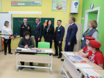 Образовательные учреждения Узловой осмотрел Дмитрий Миляев